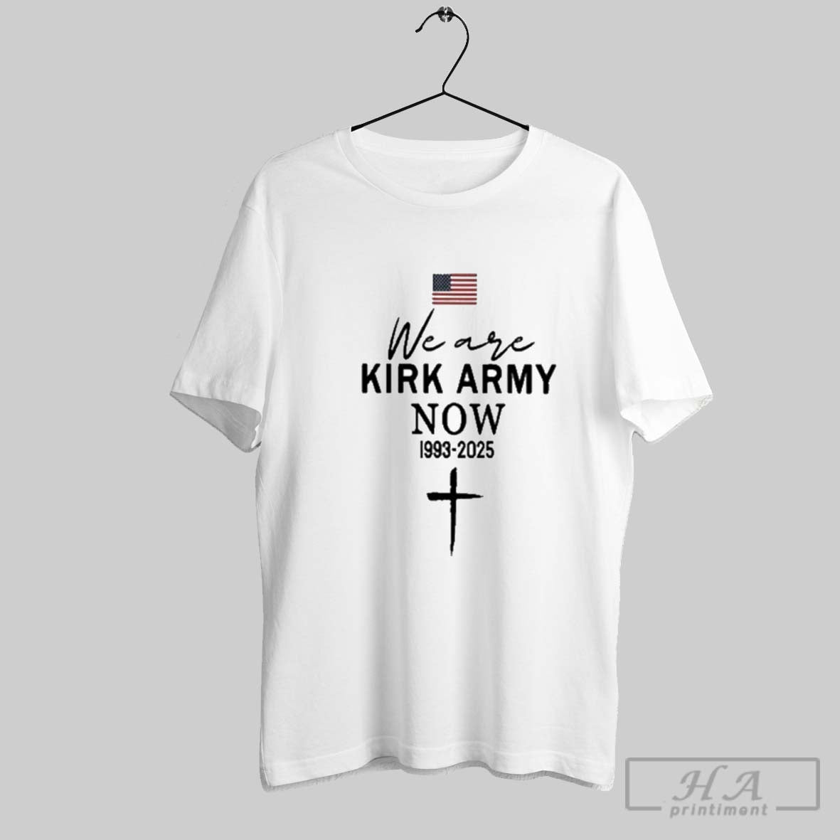 Official Charlie Kirk We Army Now 1993 2025 American Flag