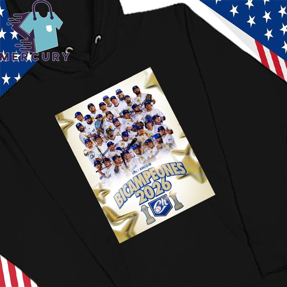 Charros de Jalisco Beisbol Bicampeones Liga Mexicana Del Pacifico 2026 Shirt
