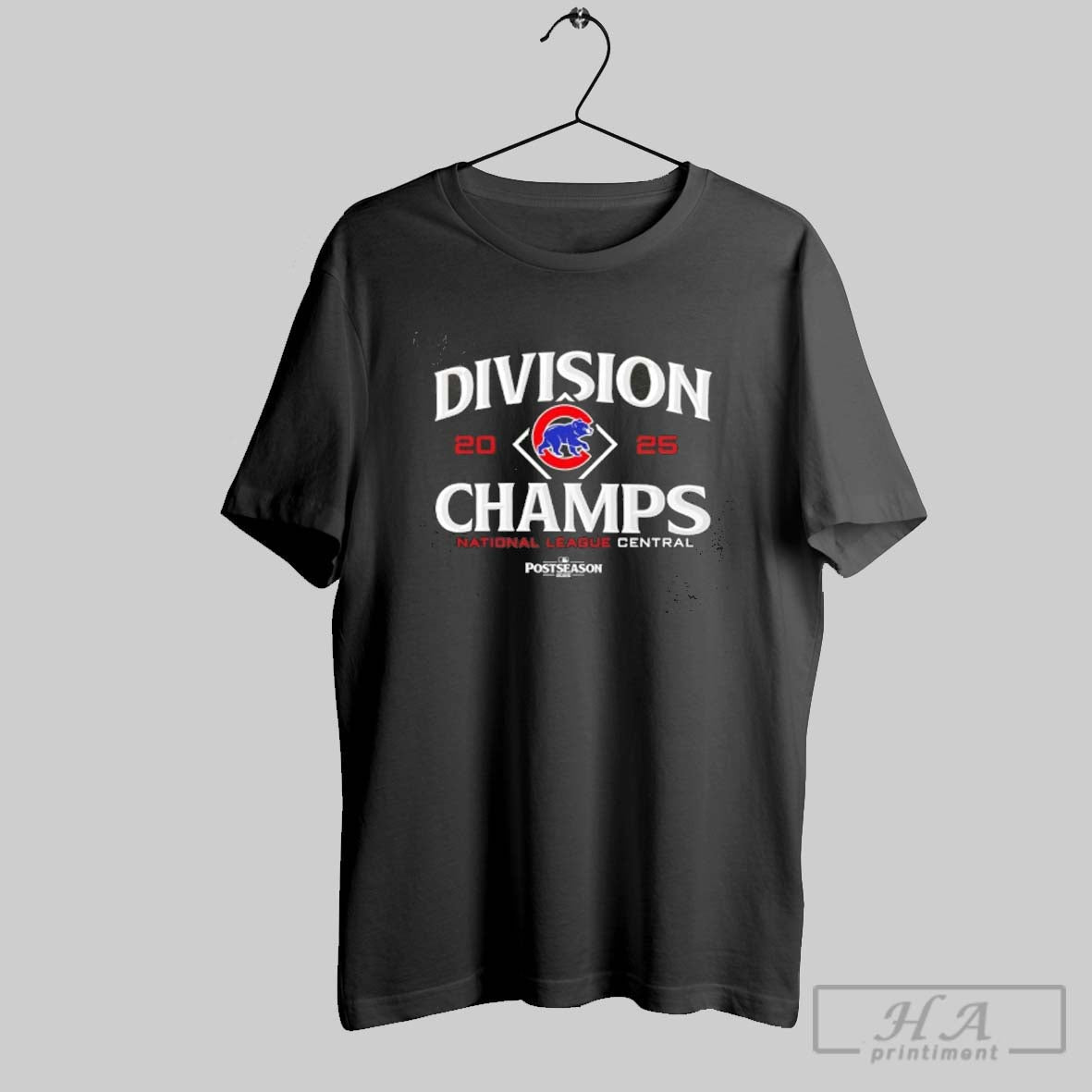 Official Chicago Cubs 2025 Mlb Division Champions Postseason