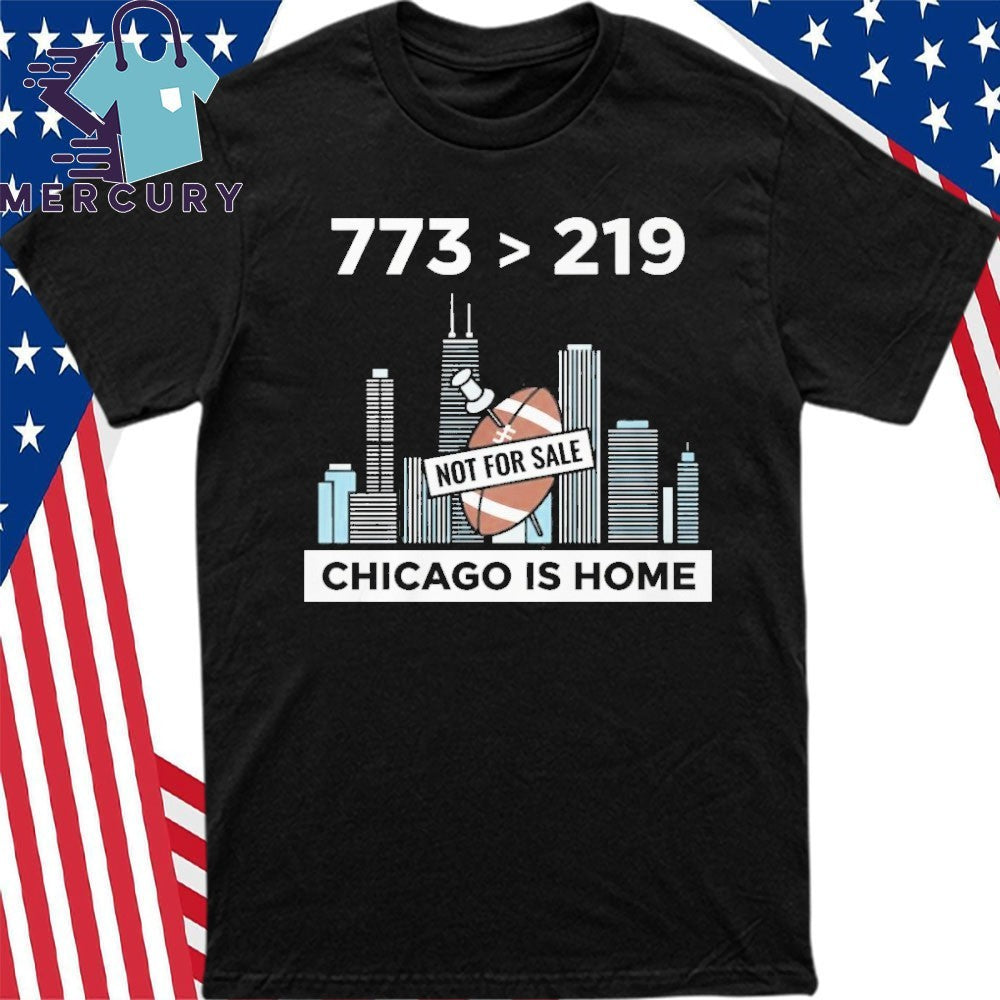 Chicago Is Home Not Indiana Football Shirt