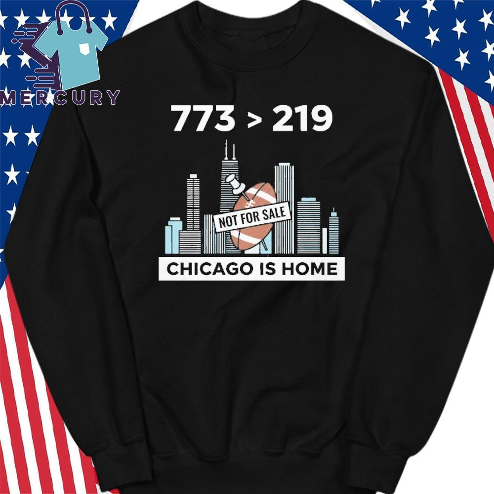 Chicago Is Home Not Indiana Football Shirt
