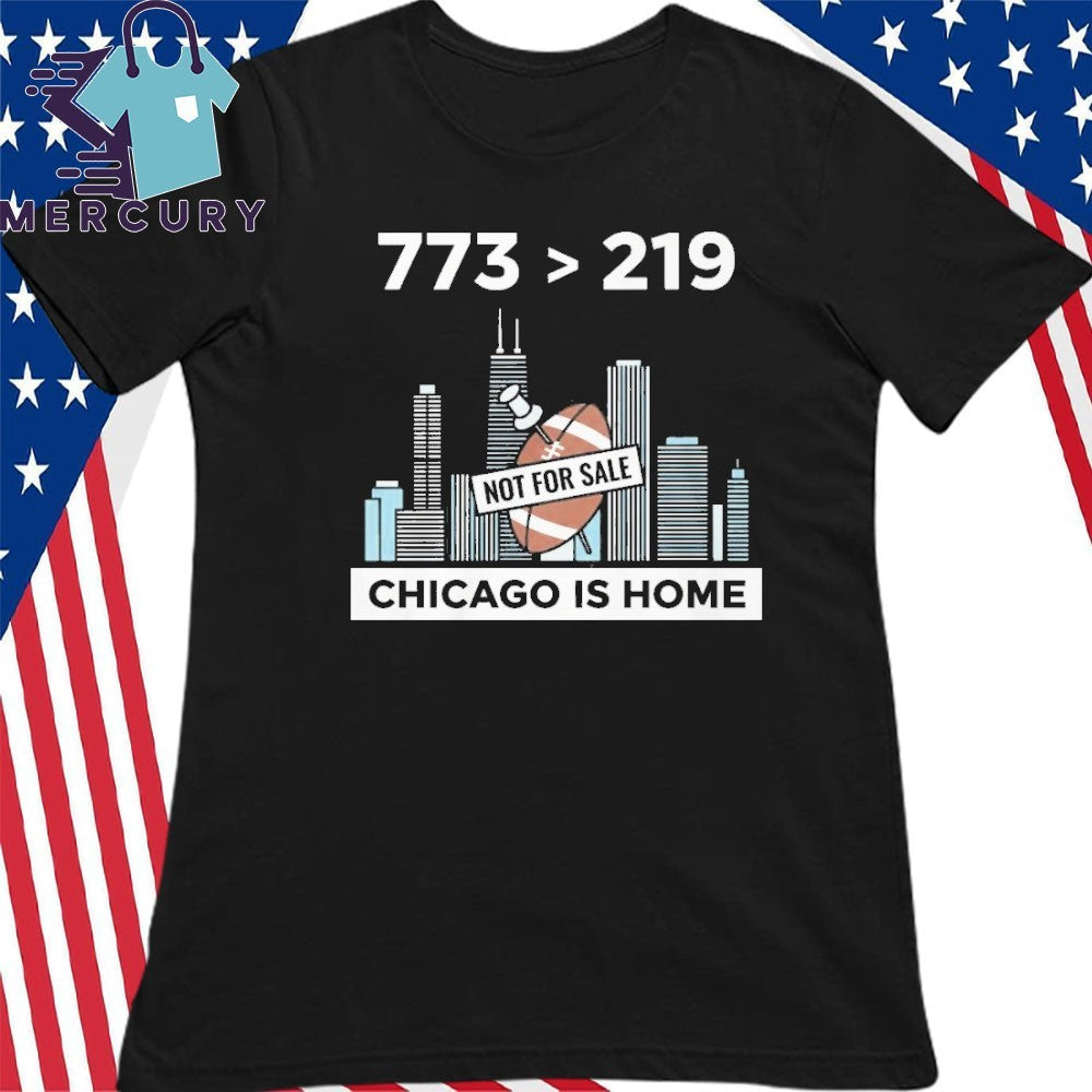 Chicago Is Home Not Indiana Football Shirt