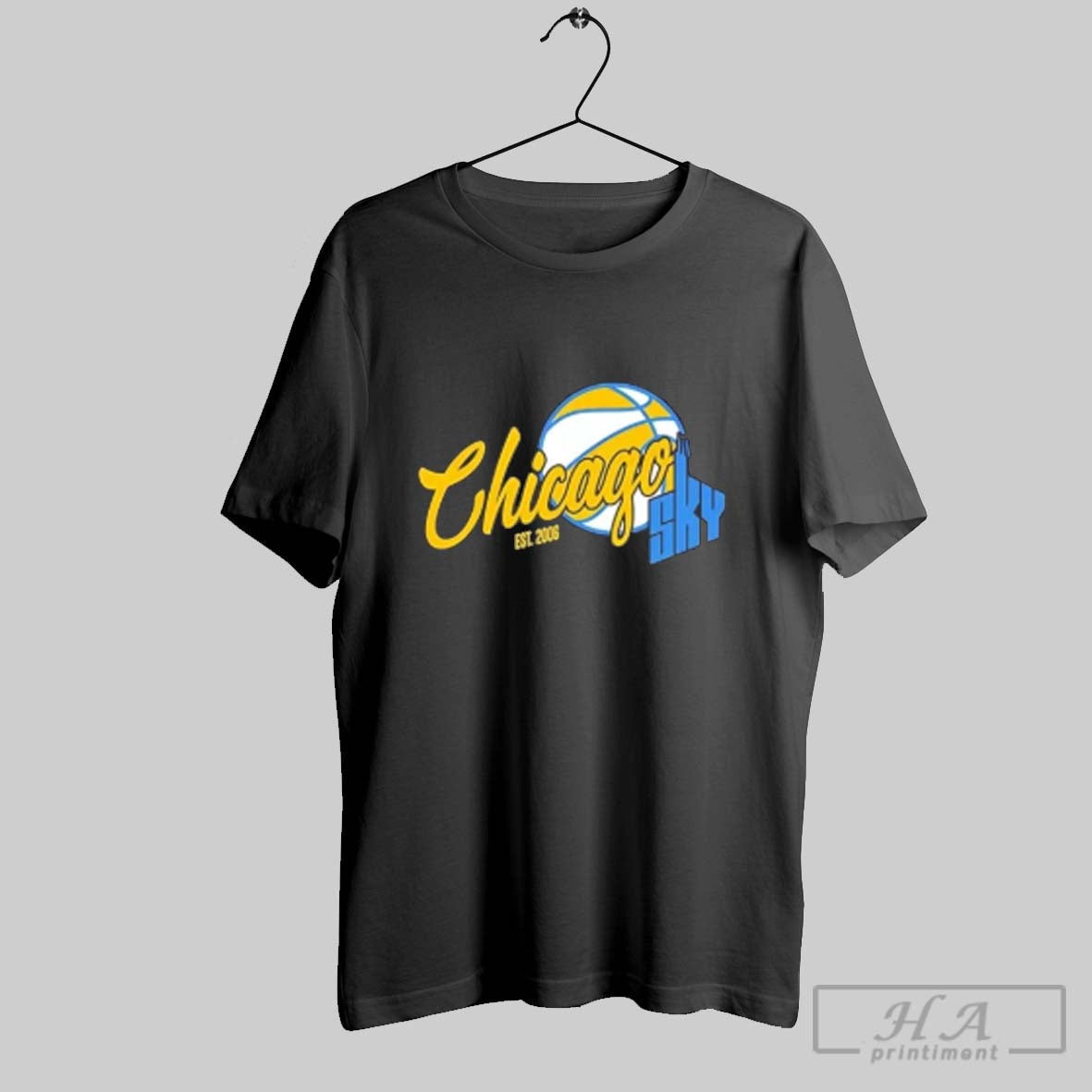 Official Chicago Sky Basketball Est 2006 Ladies Tee