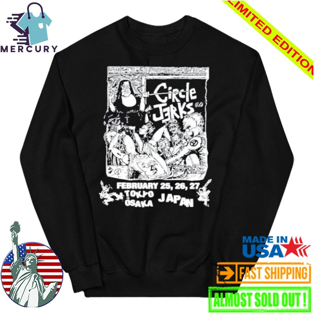 Circle Jerks Classroom Japan Feb 25-27 2026 Shirt