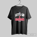 Official Cleveland Guardians Baseball 2025 Postseason Lets Go Team