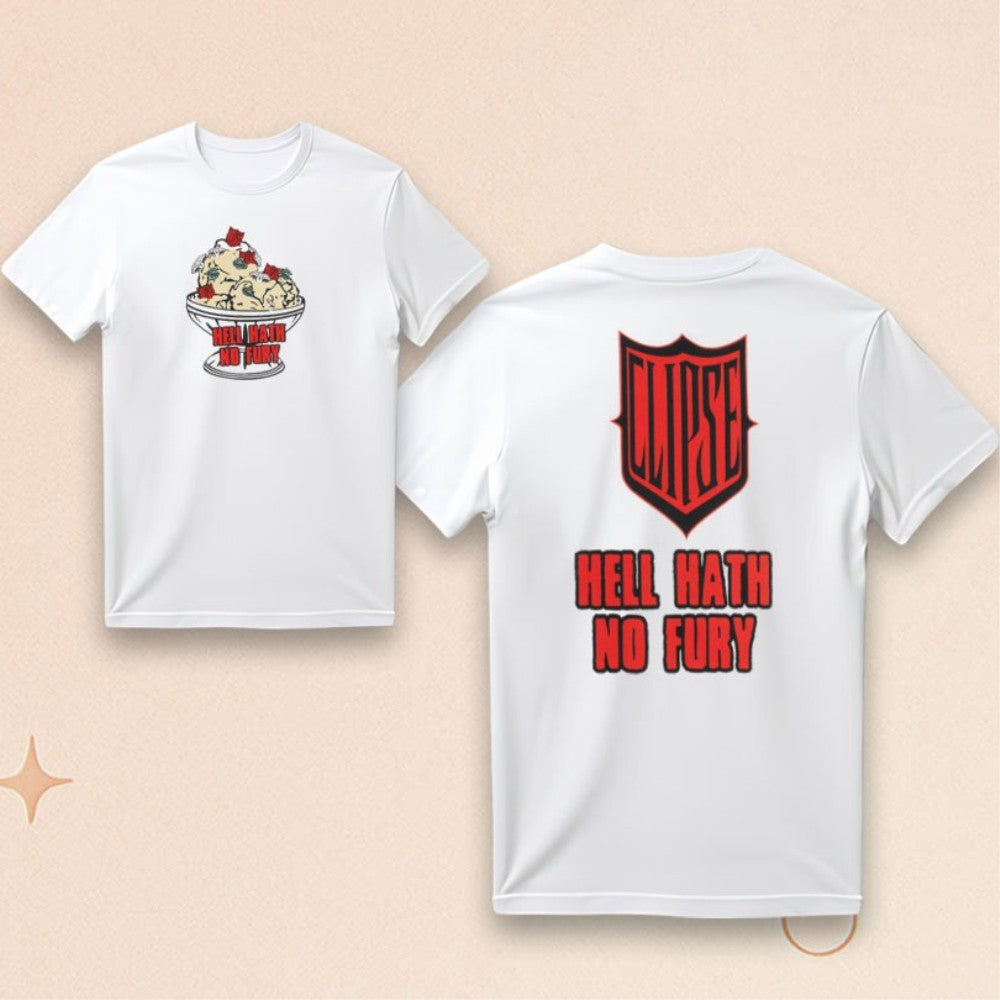 Clipse & ICECREAM Hell Hath No Fury 2026 Shirt