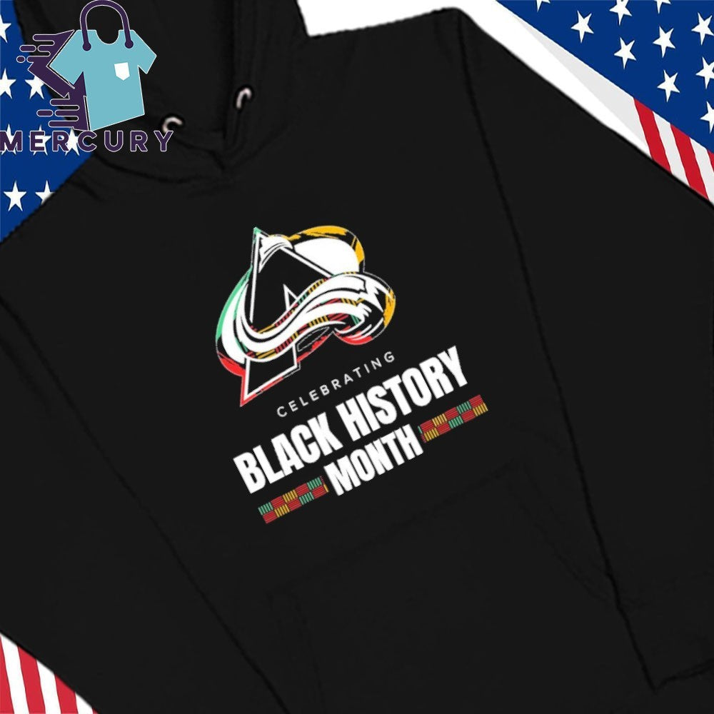 Colorado Avalanche Celebrating Black History Month Shirt