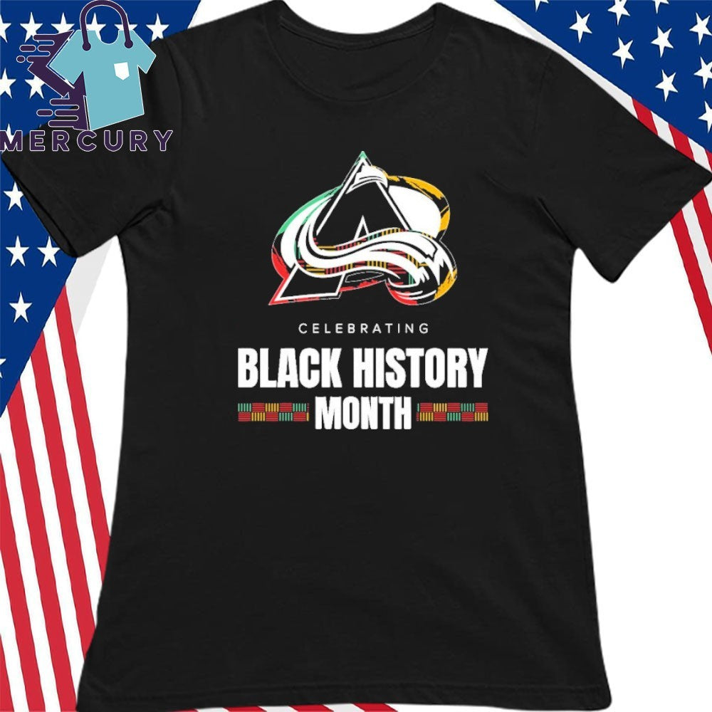 Colorado Avalanche Celebrating Black History Month Shirt