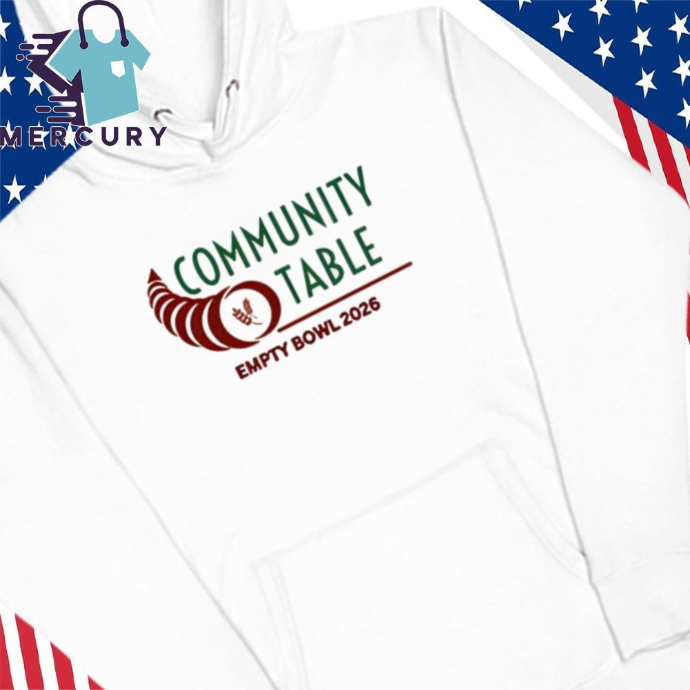 Community Table Empty Bowl 2026 Shirt