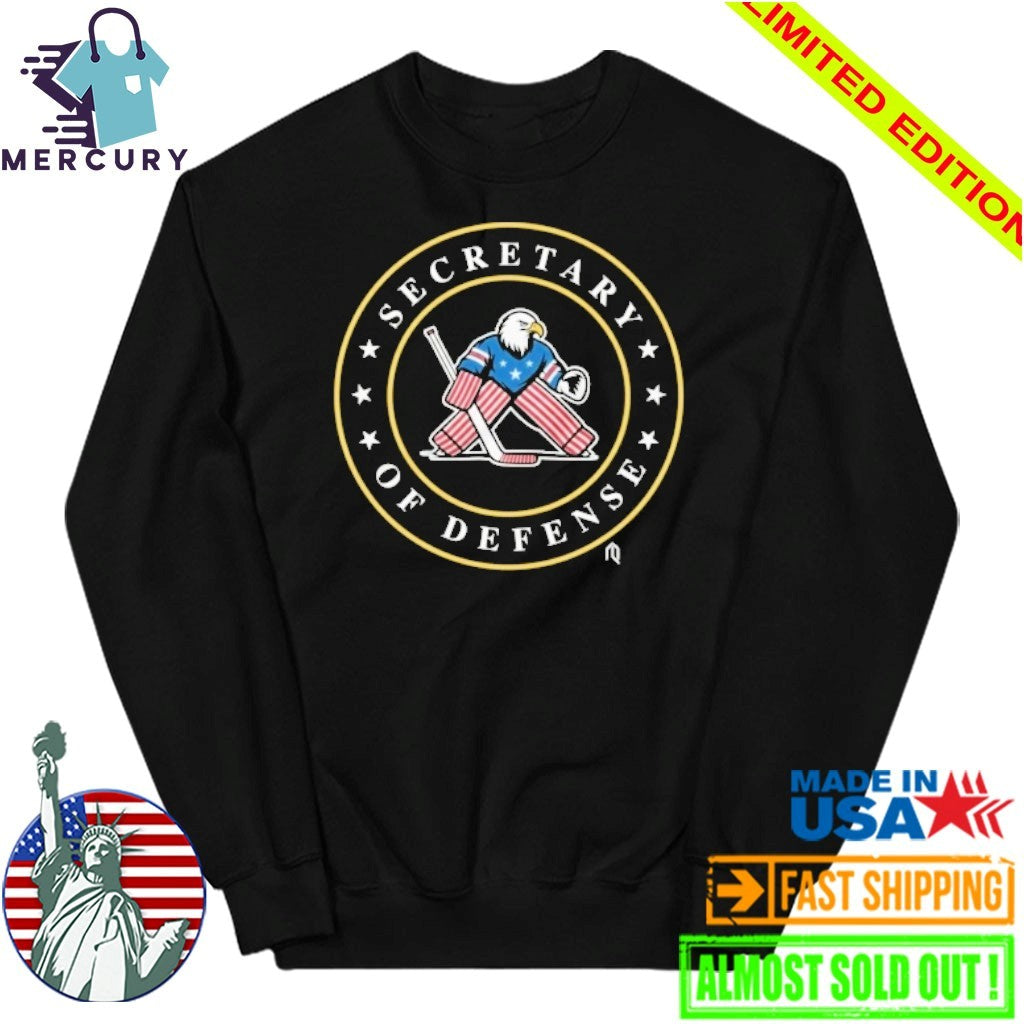 Connor Hellebuyck Secretary Of Defense Shirt