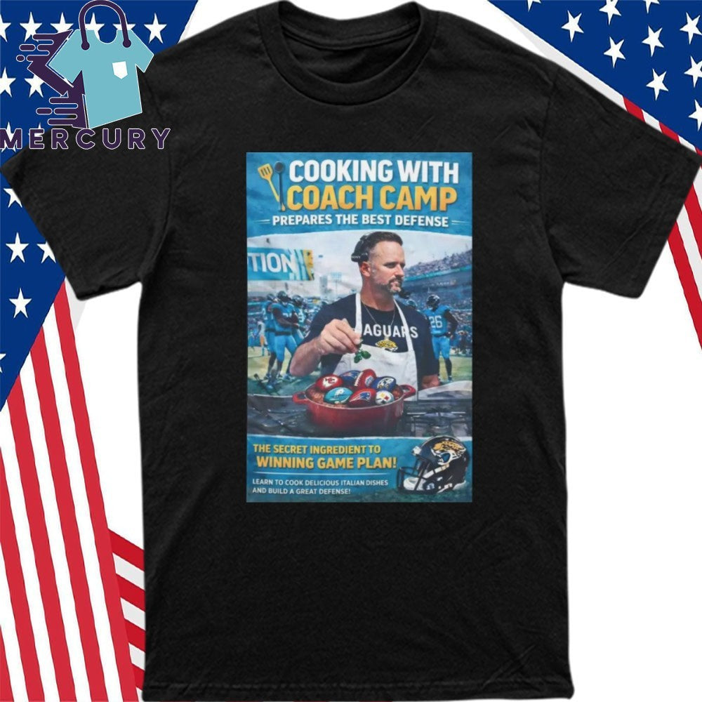Cooking With Coach Camp Shirt