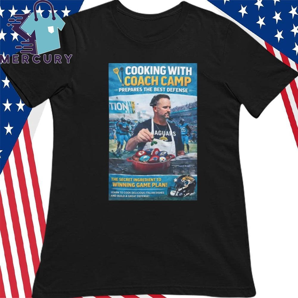 Cooking With Coach Camp Shirt