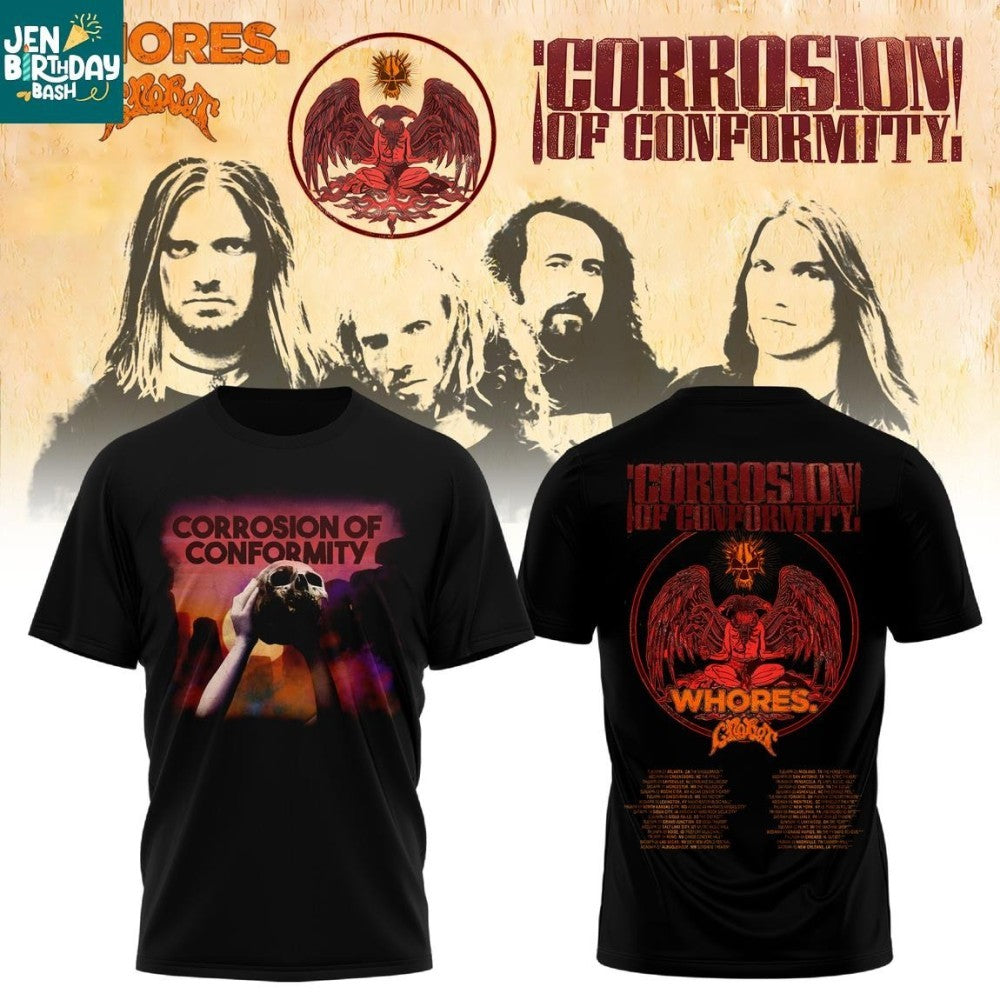 Corrosion Of Conformity 2026 Tour North American Shirt