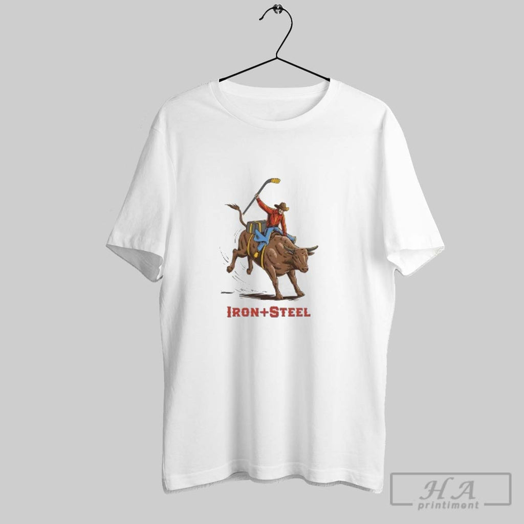 Official Cowboy Hockey Stick Ride The Bull