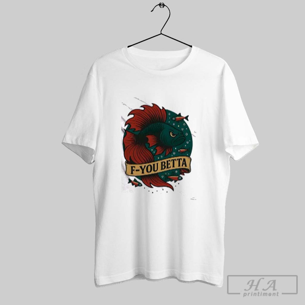 Official D You Betta Grumpy Betta Unisex