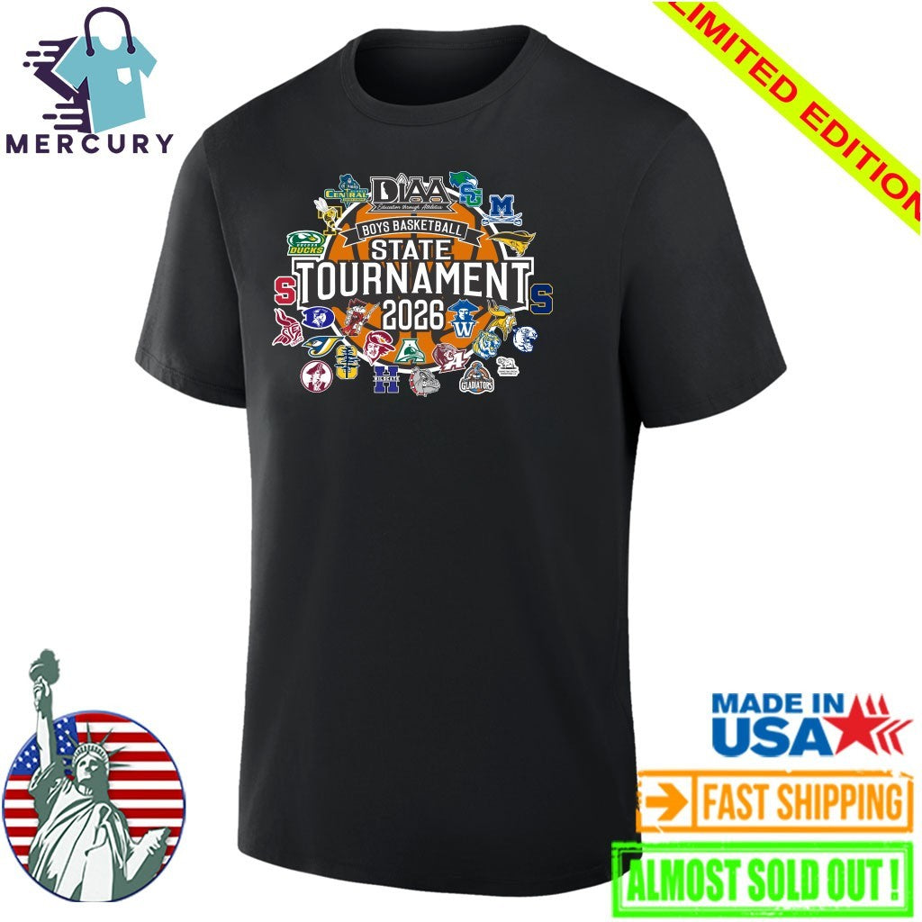 DIAA Boys Basketball State Tournament 2026 Shirt