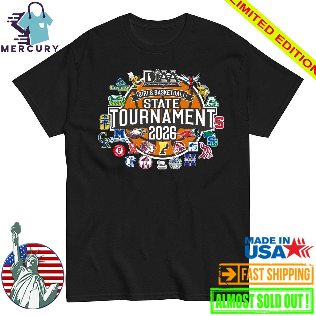 DIAA Girls Basketball State Tournament 2026 Shirt