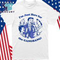 Danny Duncan Im Just Here For The Gangbang shirt