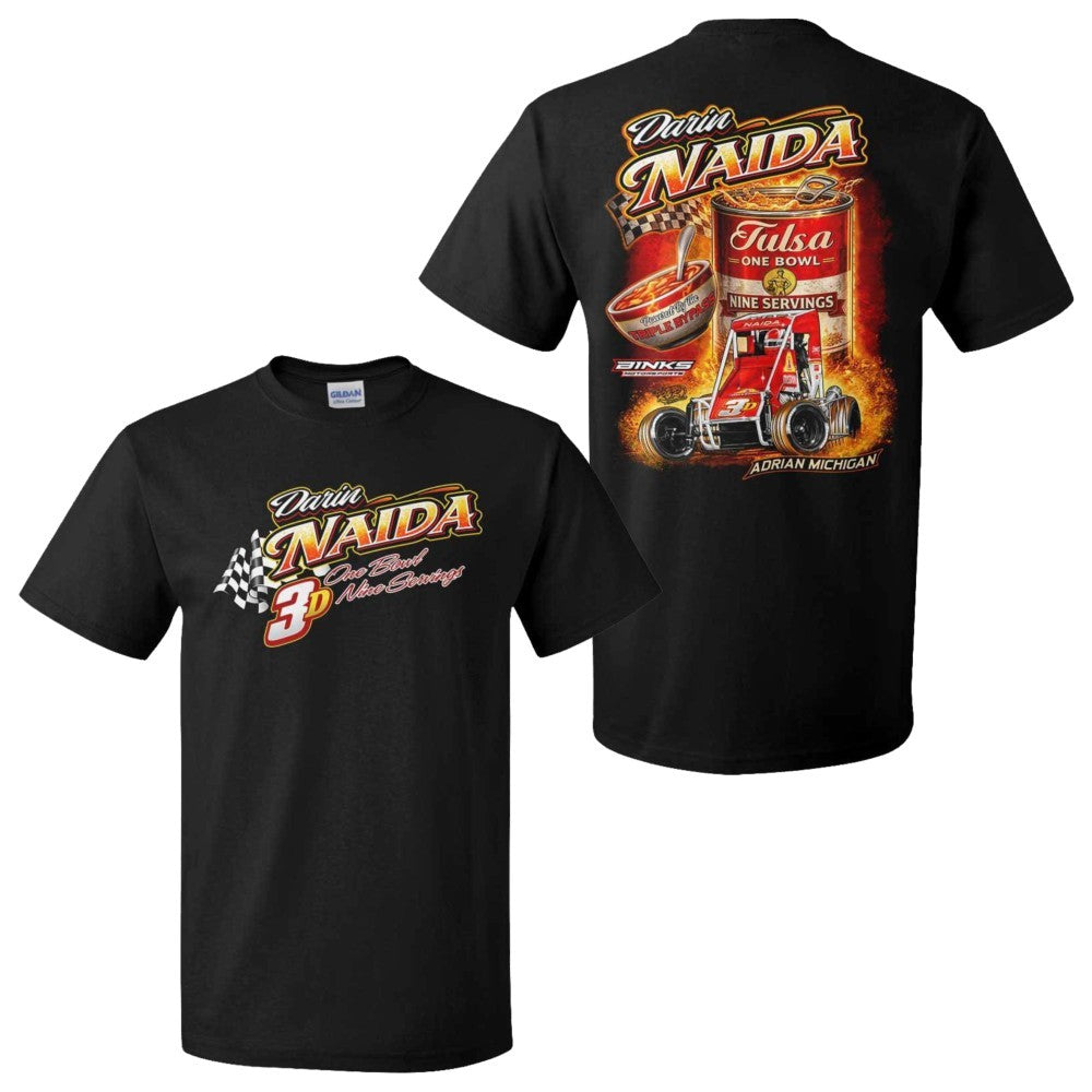 Darin Naida 2026 Chili Bowl Soup Run Shirt