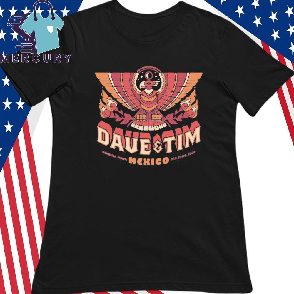Dave & Tim Riviera Maya Mexico 2026 Eagle Shirt