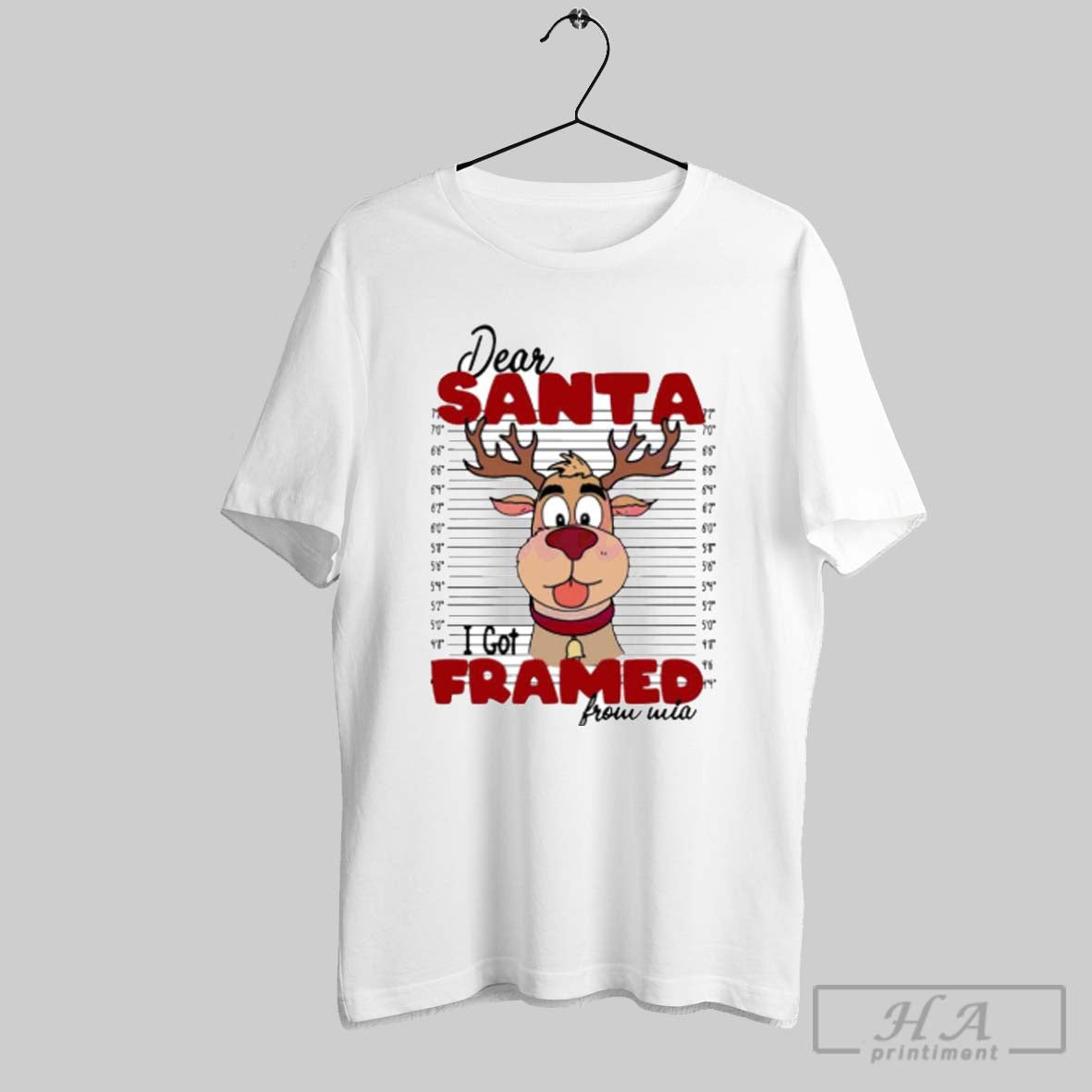 Official Dear Santa I Got Framed From Wia Ornament Ornament