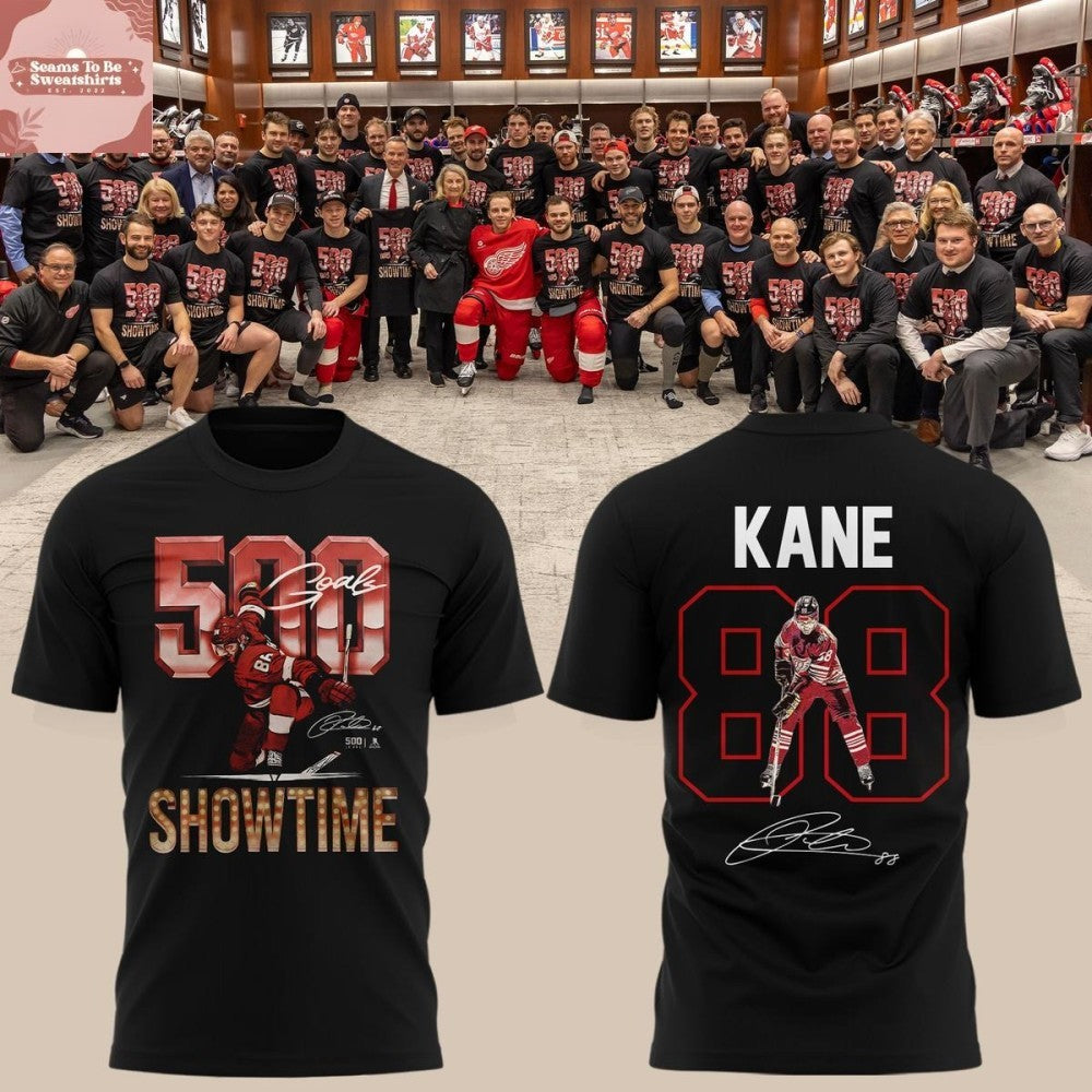Detroit Red Wings 500 Level Kane 500th Goal No. 88 Shirt