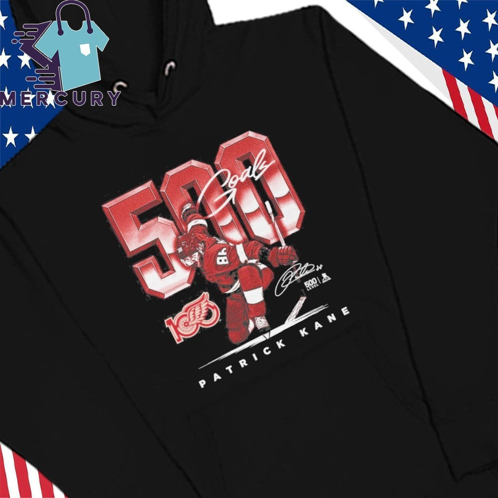Detroit Red Wings Patrick Kane 500th Goal Shirt