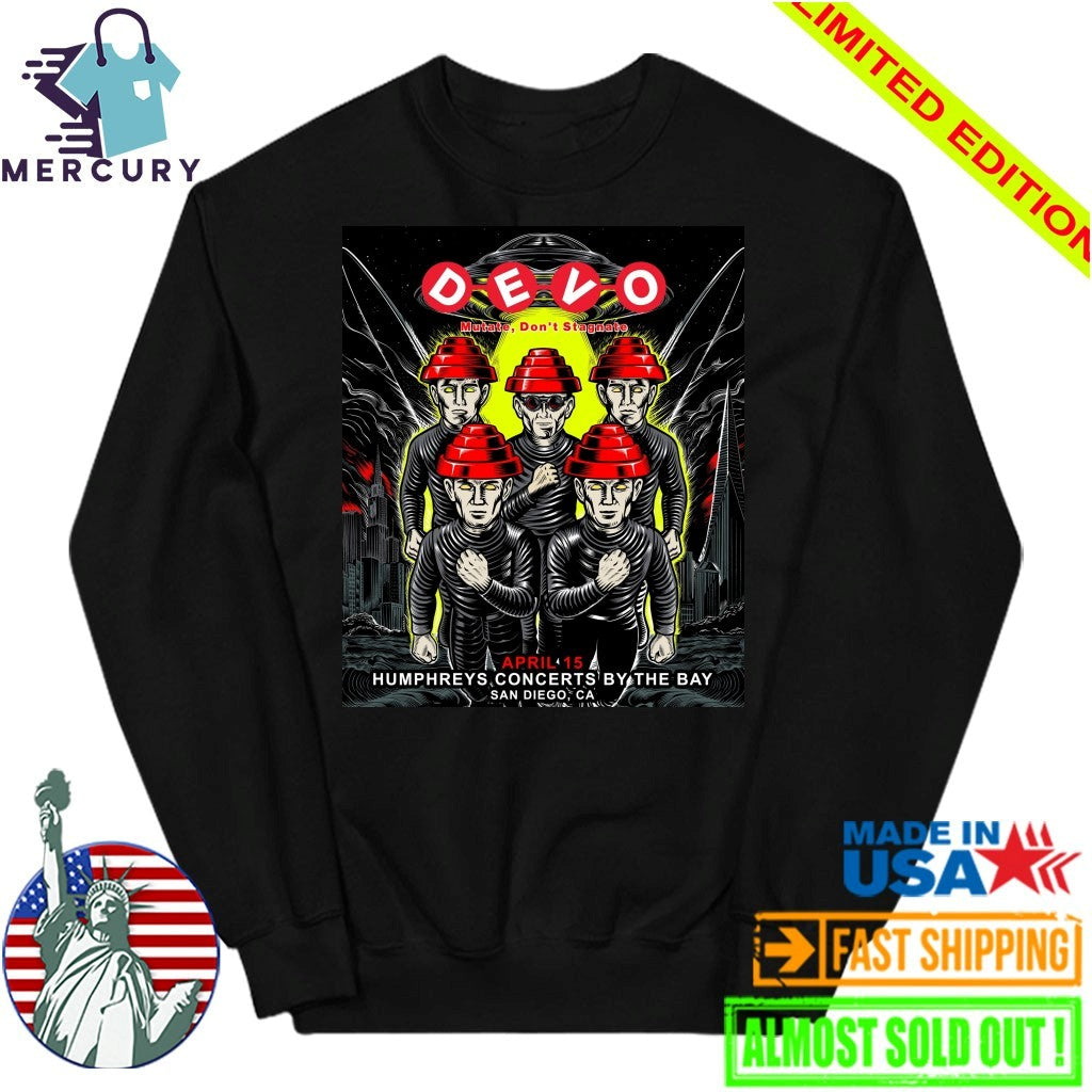 Devo Humphrey’s Concerts By The Bay in San Diego CA Apr 15 2026 Poster Shirt
