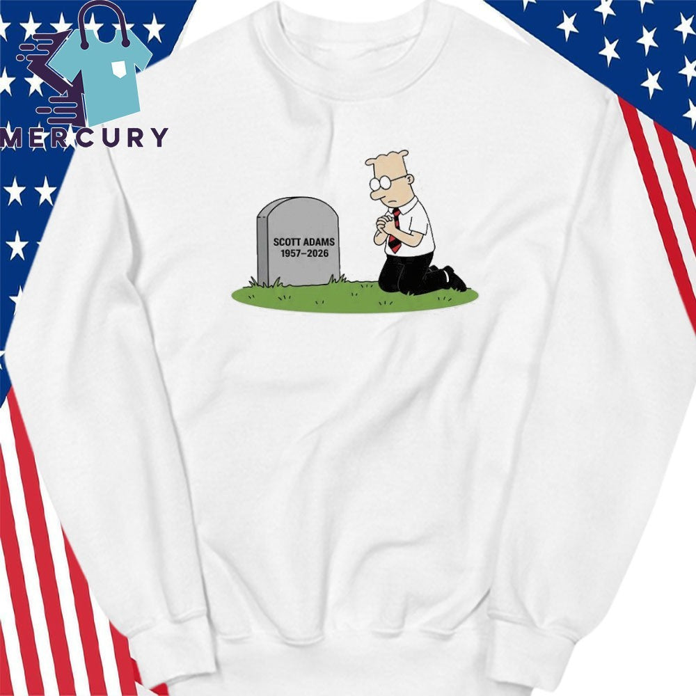 Dilbert Scott Adams 1957-2026 Shirt