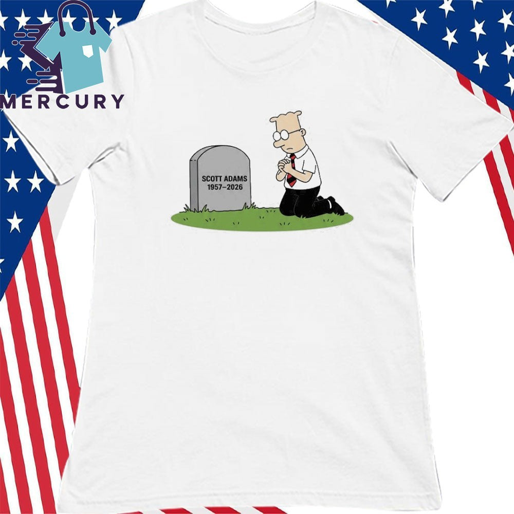 Dilbert Scott Adams 1957-2026 Shirt
