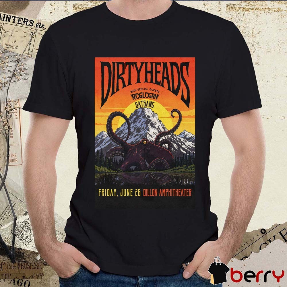 Dirty Heads Tour Concerts Dillon, CO June 26 2026 Dillon Amphitheater Poster t-shirt