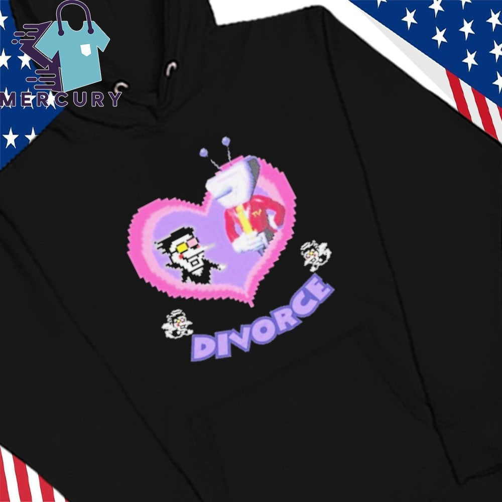 Divorce Heart Spamton and Tenna Shirt