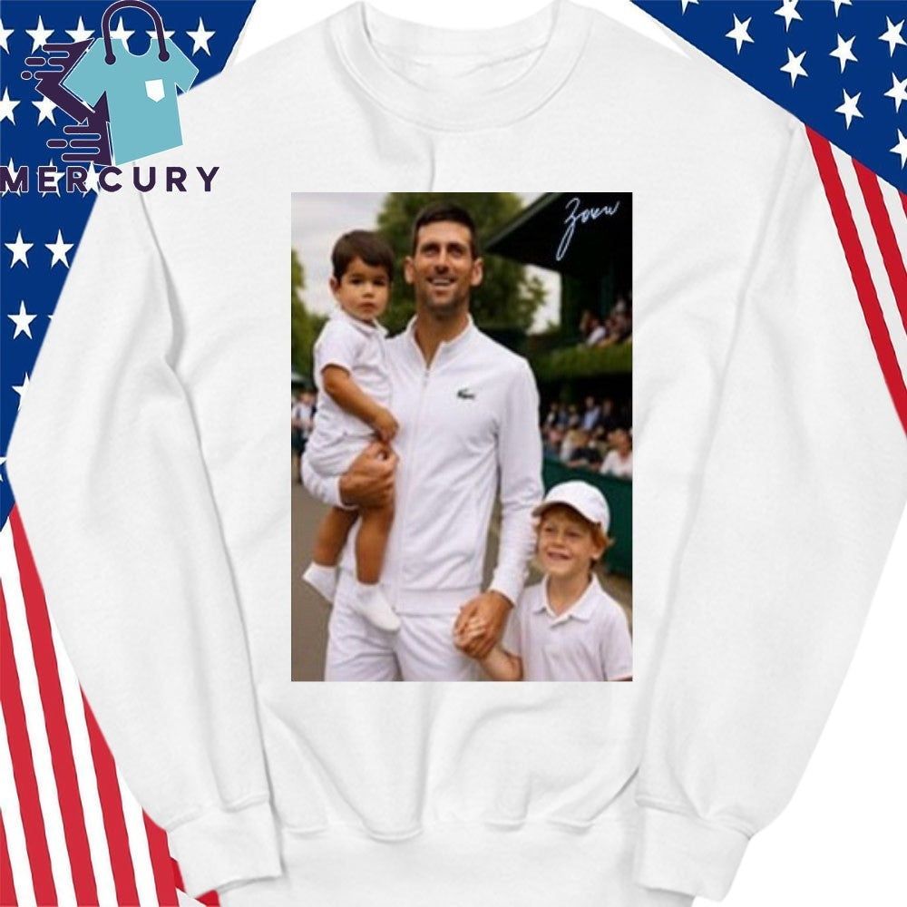 Djokovic Alcaraz & Jannik Australian Open Shirt