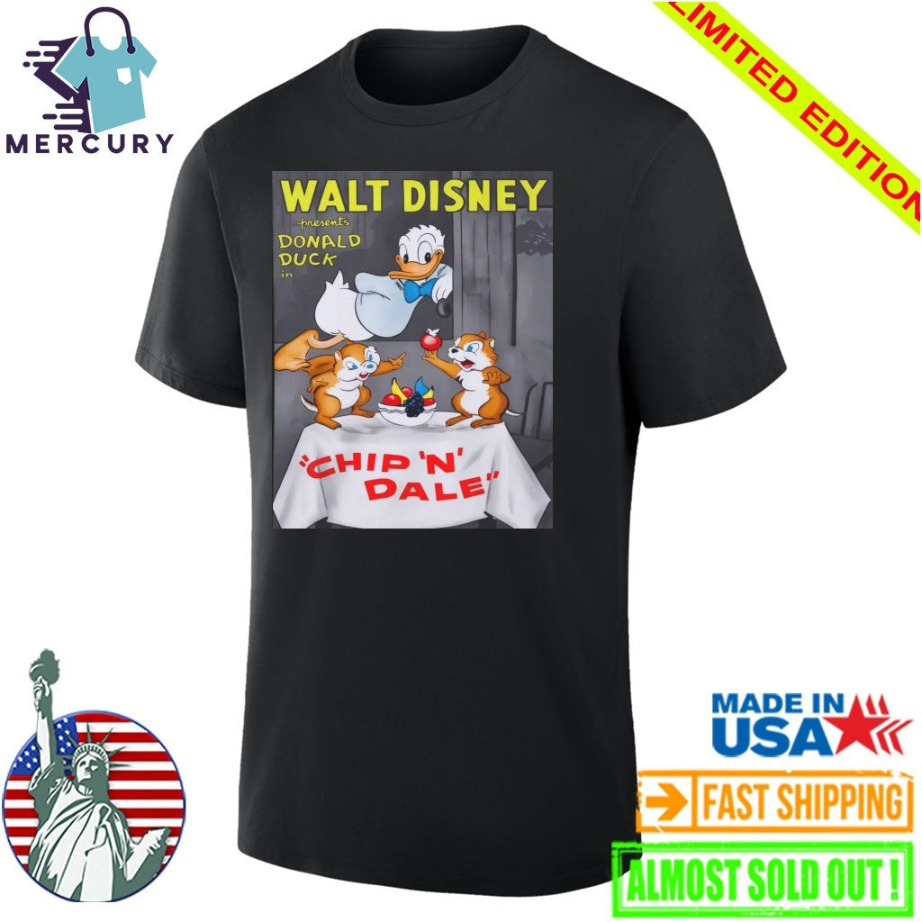 Donald Duck In Chip N Dale Shirt
