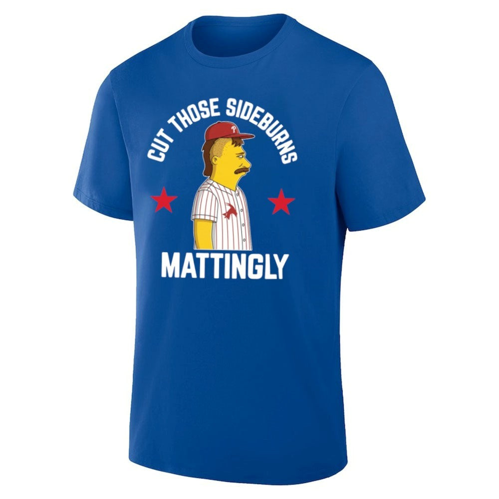 Donnie Sideburns Cut Those Sideburns Mattingly Shirt
