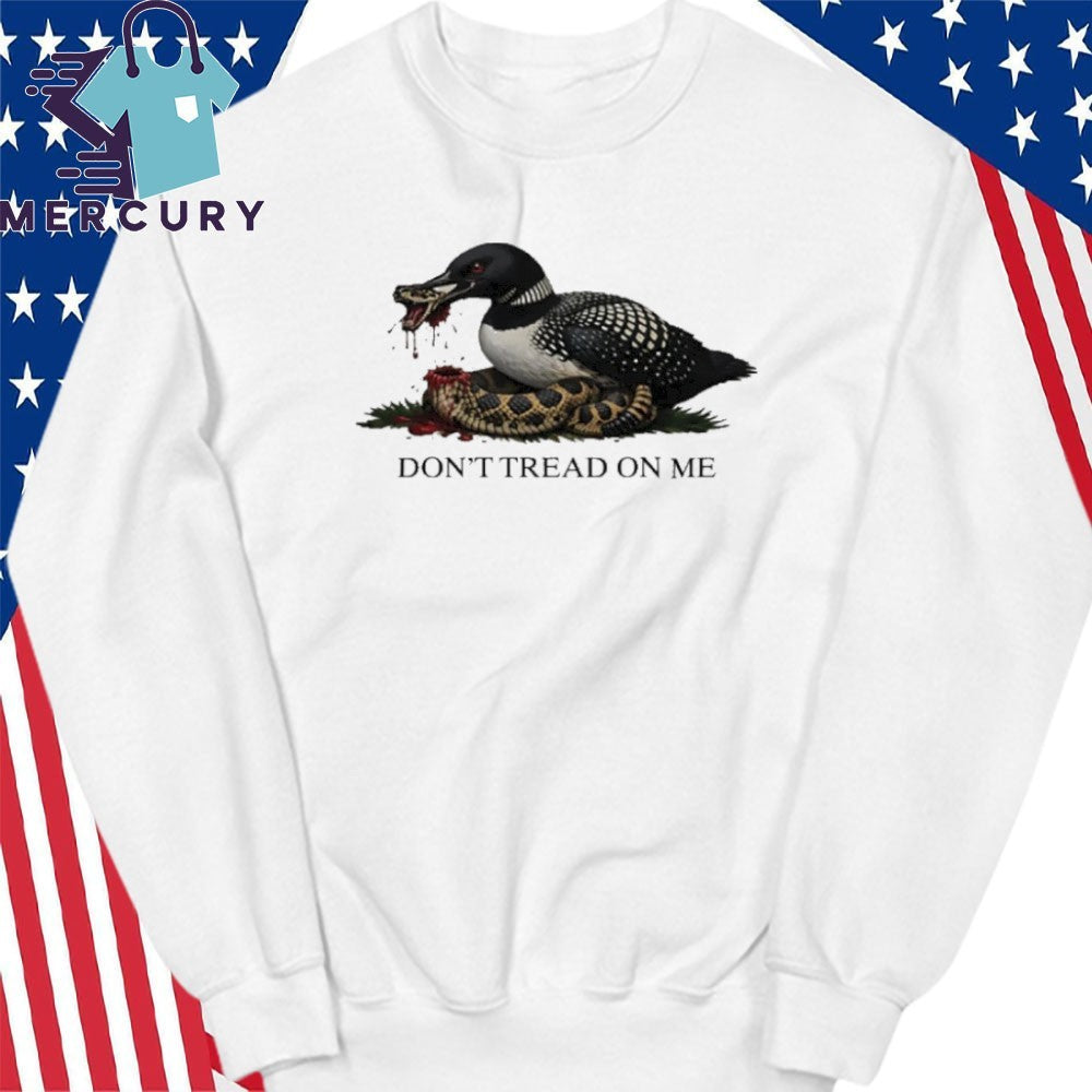 Don’t Tread On Me Minnesota Loon Gadsden Flag Loon Snake Shirt