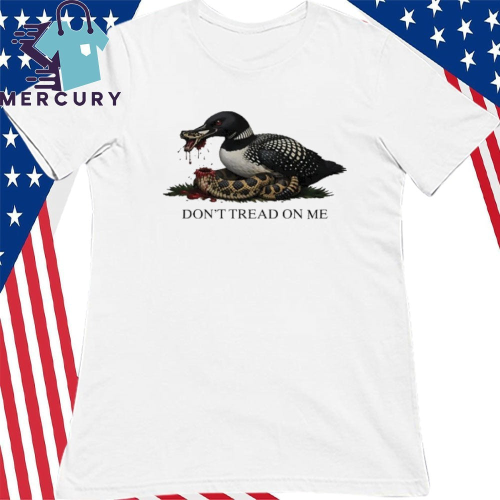 Don’t Tread On Me Minnesota Loon Gadsden Flag Loon Snake Shirt
