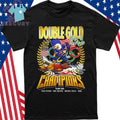 Double Gold 2026 Medalists Champions Team Usa Two Team One Nation Mascot Shirt