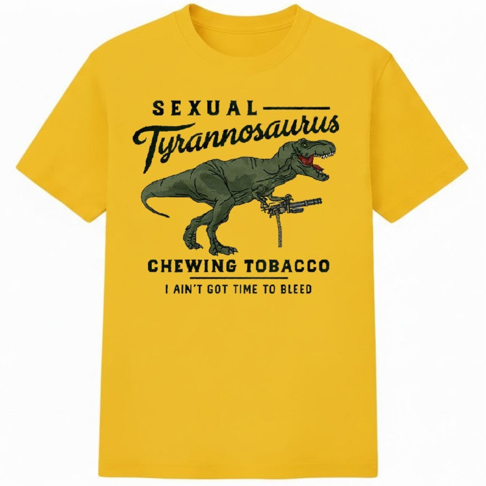 Drew Timme Sexual Tyrannosaurus Chewing Tobacco Shirt
