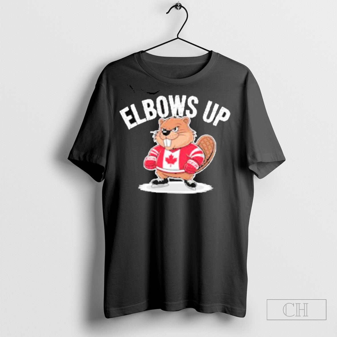 Official Elbows Up Hockey Brave Canada