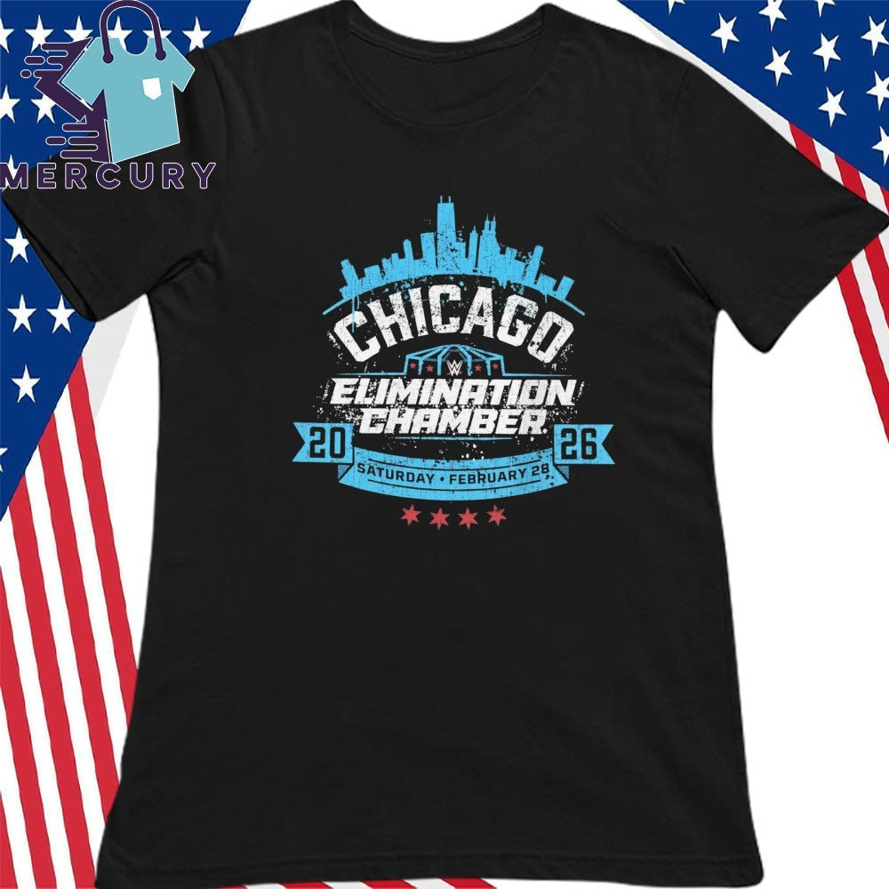 Elimination Chamber 2026 Chicago Saturday February 28 Shirt