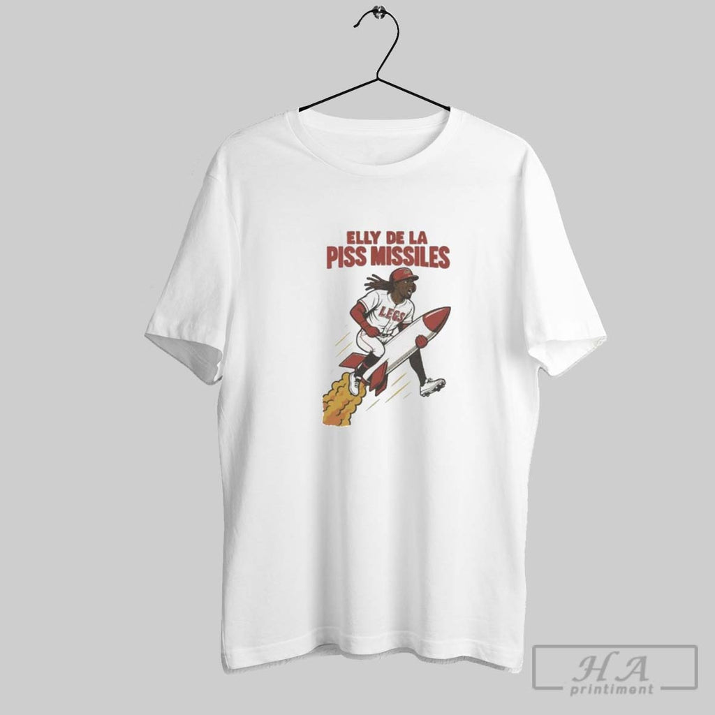 Official Elly De La Cruz Rocket Piss Missiles Reds