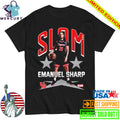 Emanuel Sharp Houston Cougars The Coogs On Slam University 019 Cover Tee H-Town Lockdown Shirt