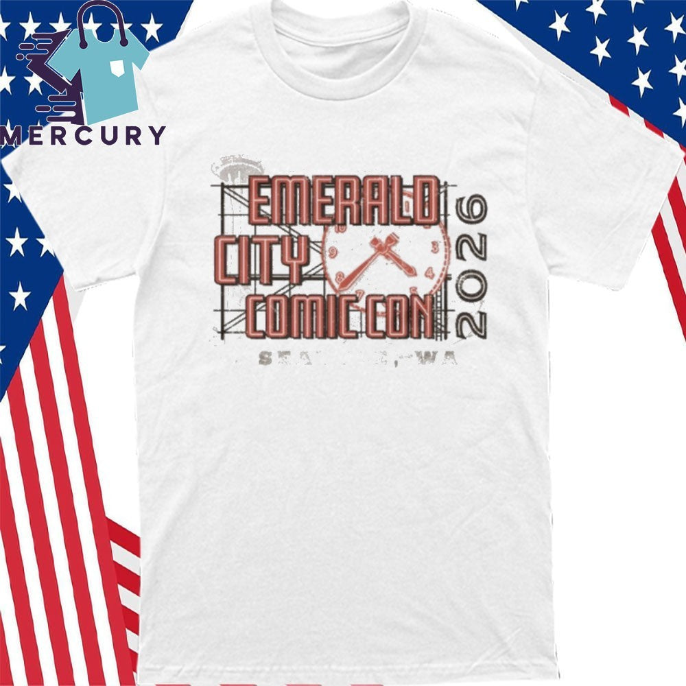 Emerald City Comic Con 2026 Market Sign Shirt