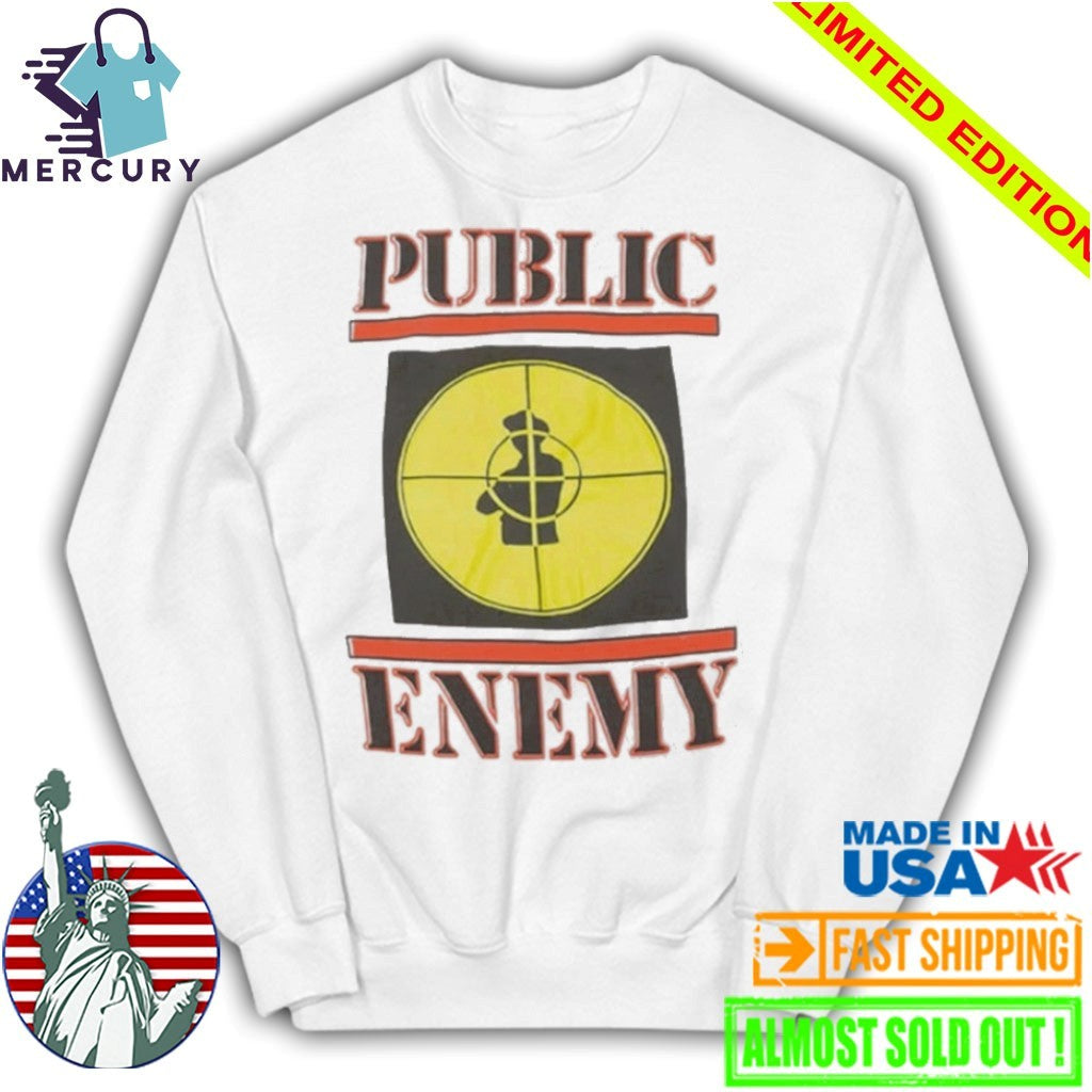 Eric Sohn With Public Enemy Shirt