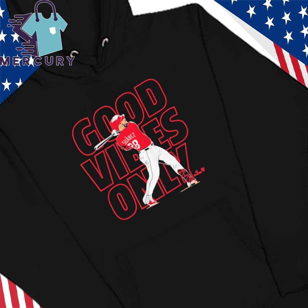 Eugenio Suarez Good Vibes Only Cincinnati Shirt