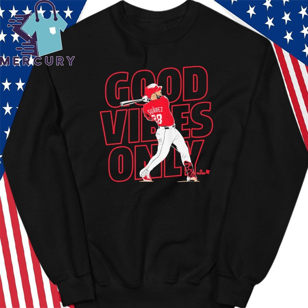 Eugenio Suarez Good Vibes Only Cincinnati Shirt