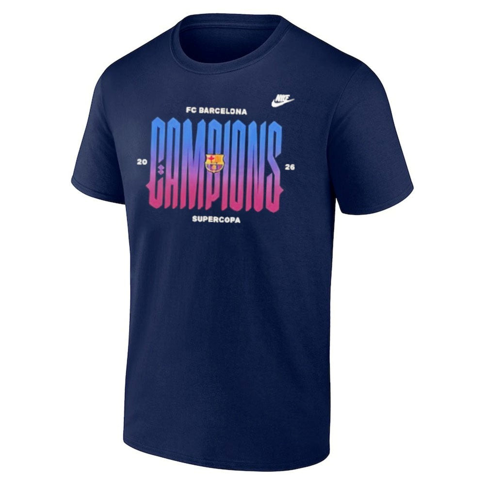 FC Barcelona 2026 Super Cup Champions Shirt