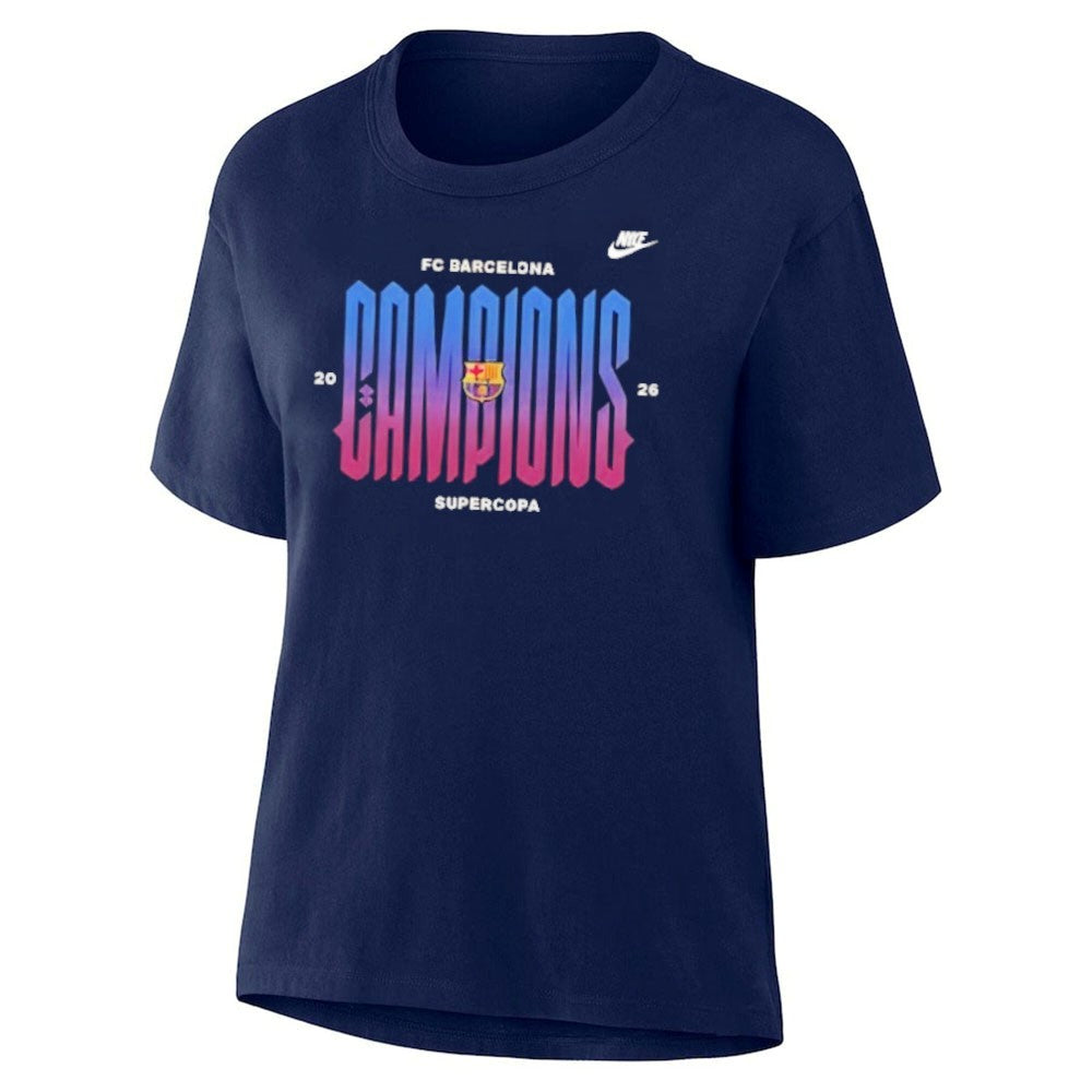 FC Barcelona 2026 Super Cup Champions Shirt
