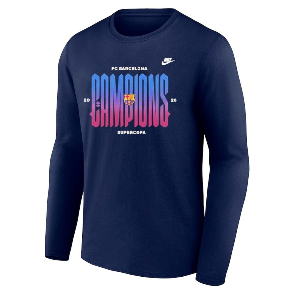 FC Barcelona 2026 Super Cup Champions Shirt